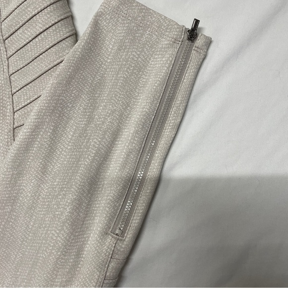 Athleta Delancey Textured Moto Legging in Cream - Picture 3 of 9